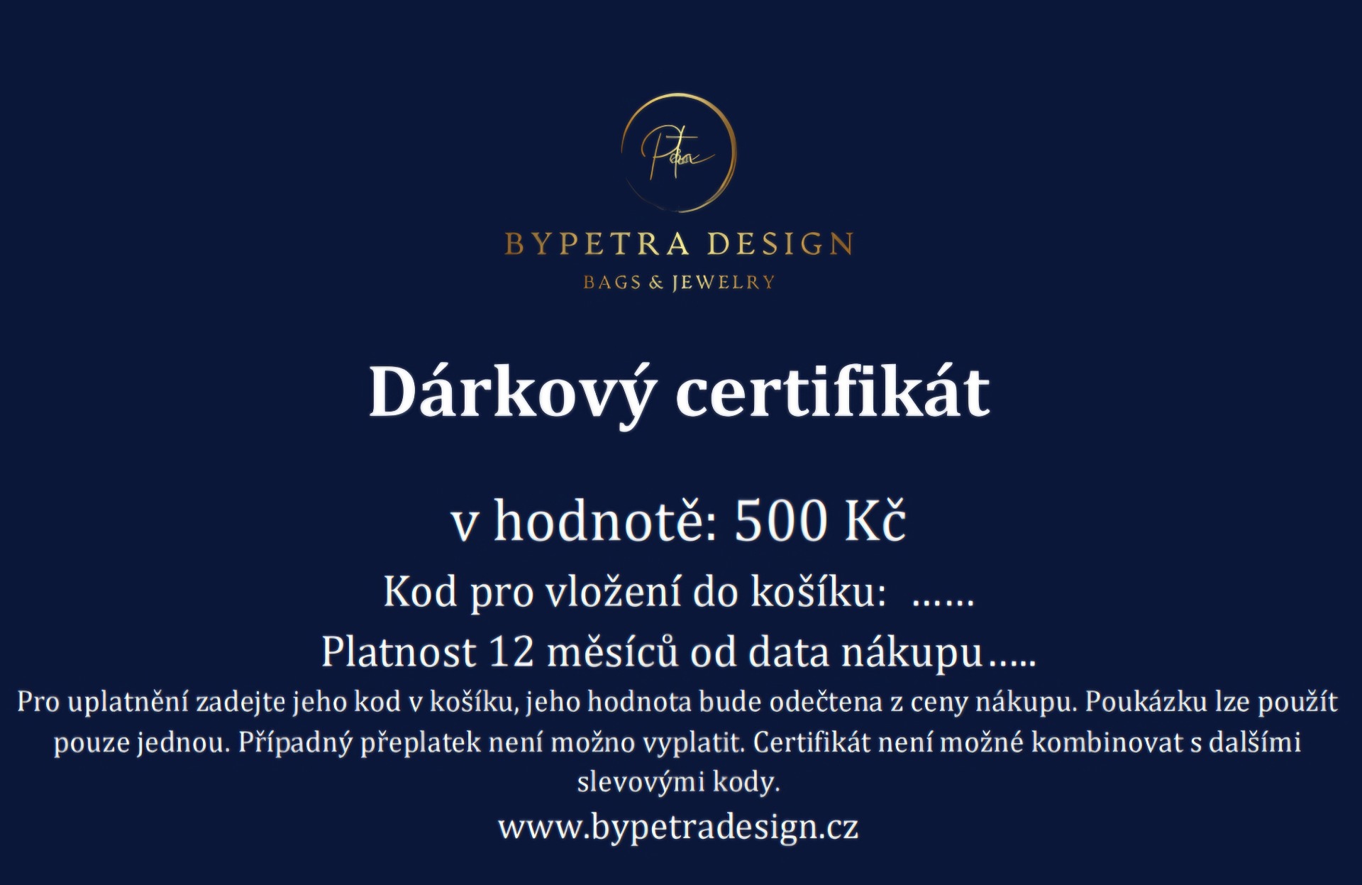 dárkový, vánoční, narozeninový certifikát